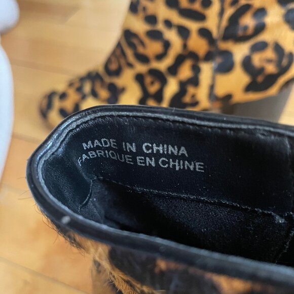 Faux Hair Ankle Boots - Picture 7 of 7